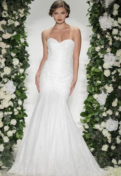 Long Sleeve A-line Lace Wedding Dress | Kleinfeld Bridal