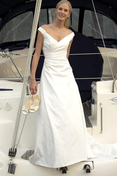 A Line Wedding  Dress  Kleinfeld Bridal 