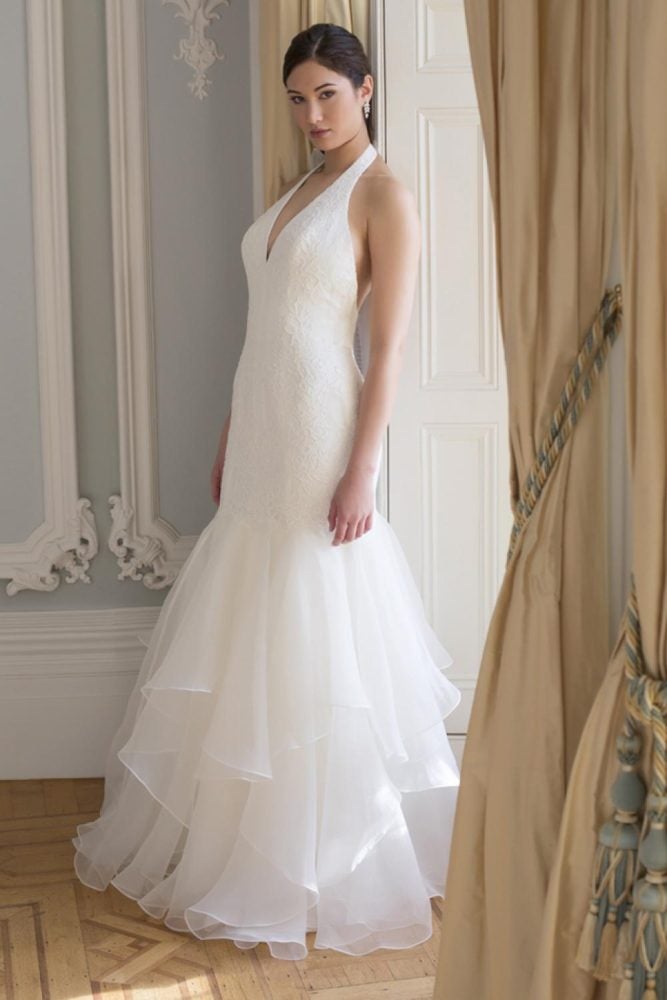 Fit and Flare Wedding Dress - Image 1