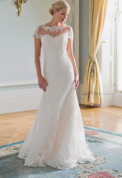 Romantic Fit And Flare Wedding Dress | Kleinfeld Bridal