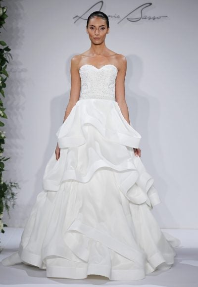 Dennis Basso Ball Gown Wedding Dress
