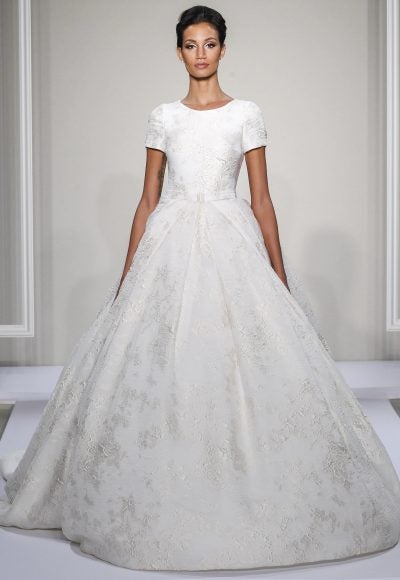 Dennis Basso Ball Gown Wedding Dress