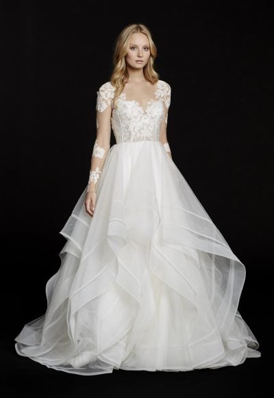 Classic Ball Gown Wedding Dress by Hayley Paige