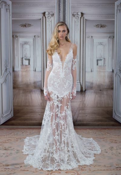Sexy Sheath Wedding Dress by Love by Pnina Tornai
