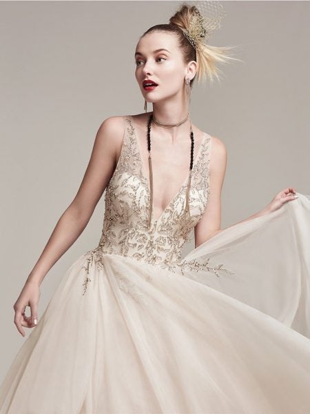 Modern A-line Wedding Dress by Sottero and Midgley - Image 1
