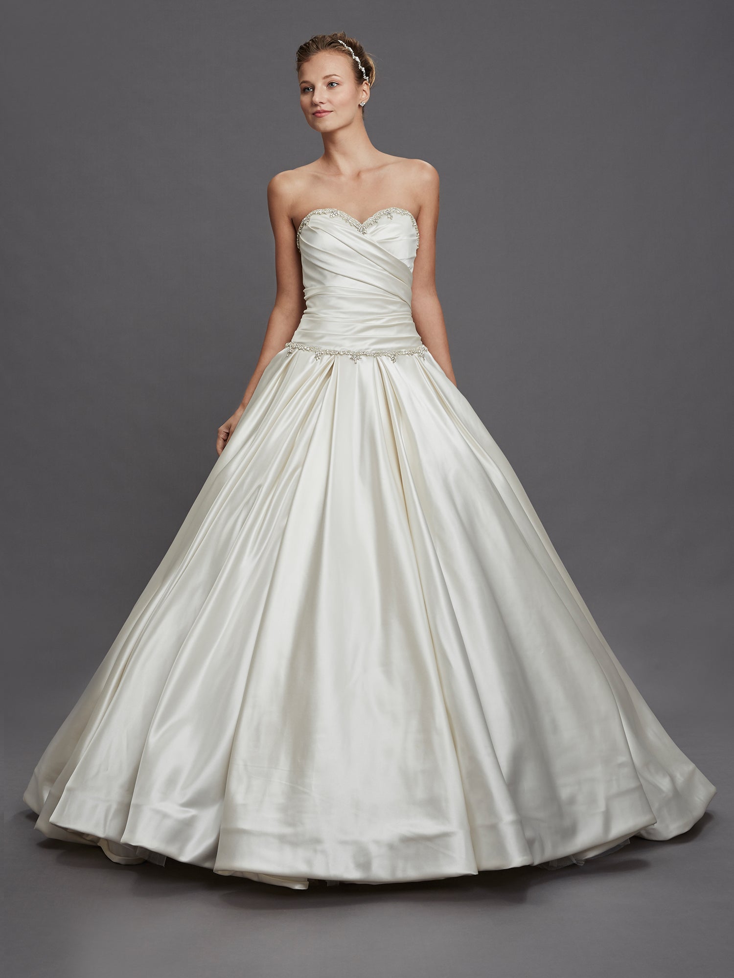 pnina tornai ball gown with crystals