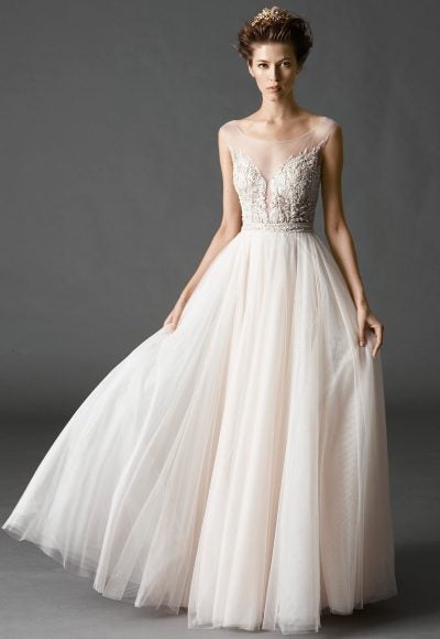 Romantic A-line Wedding Dress