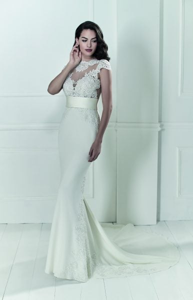 Romantic Fit And Flare Wedding Dress by Maison Signore - Image 1