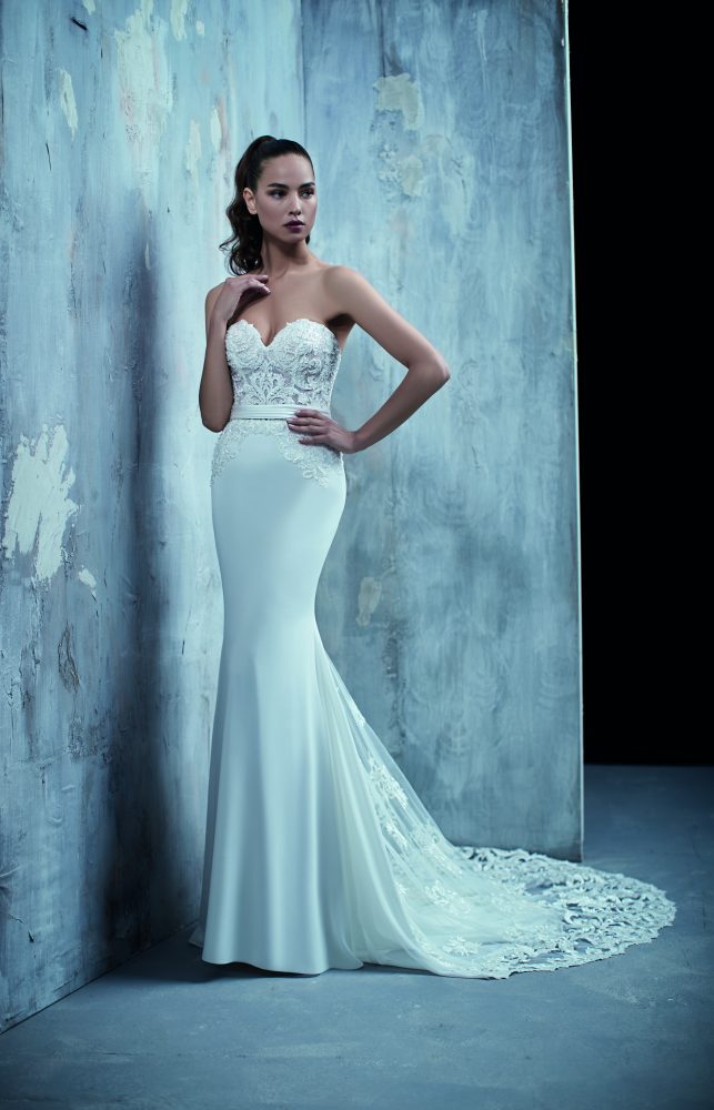 Sexy Fit And Flare Wedding Dress by Maison Signore - Image 1