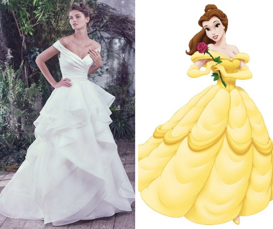 Disney Princess Wedding Dresses—Belle