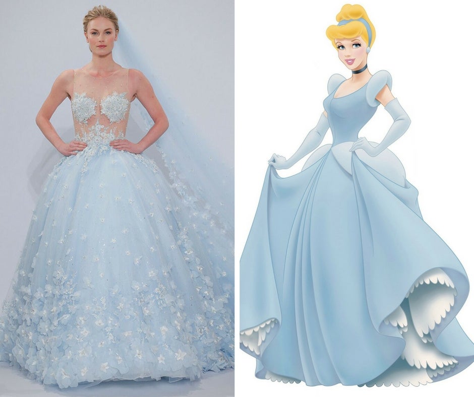 Disney Princess Wedding Dresses—Cinderelle
