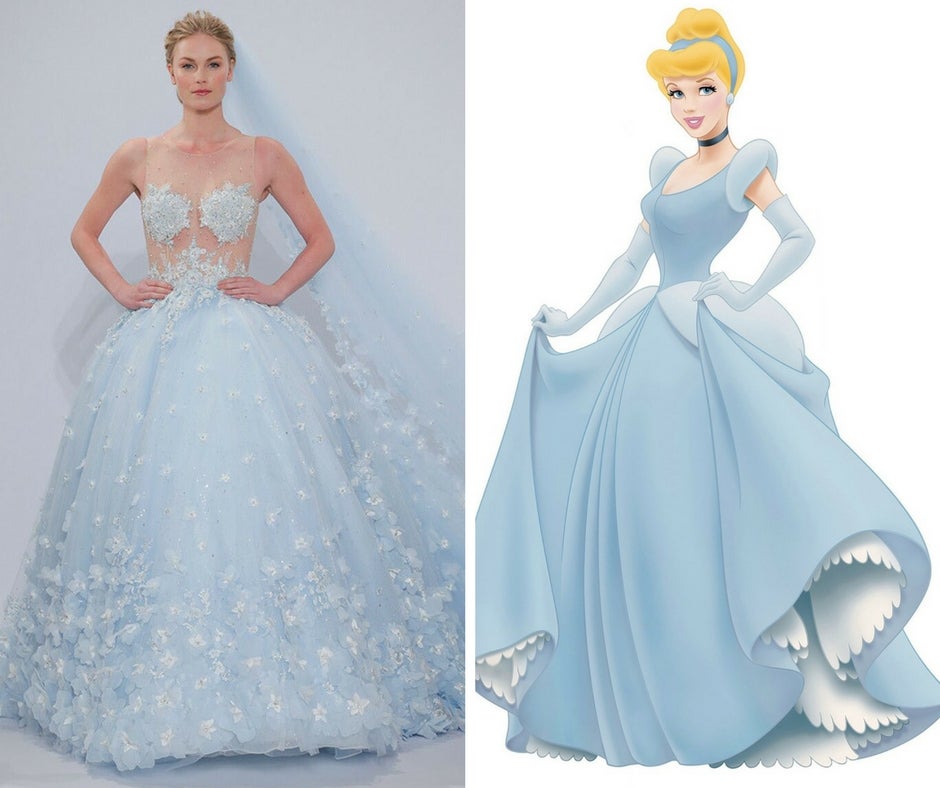 cinderella wedding gowns