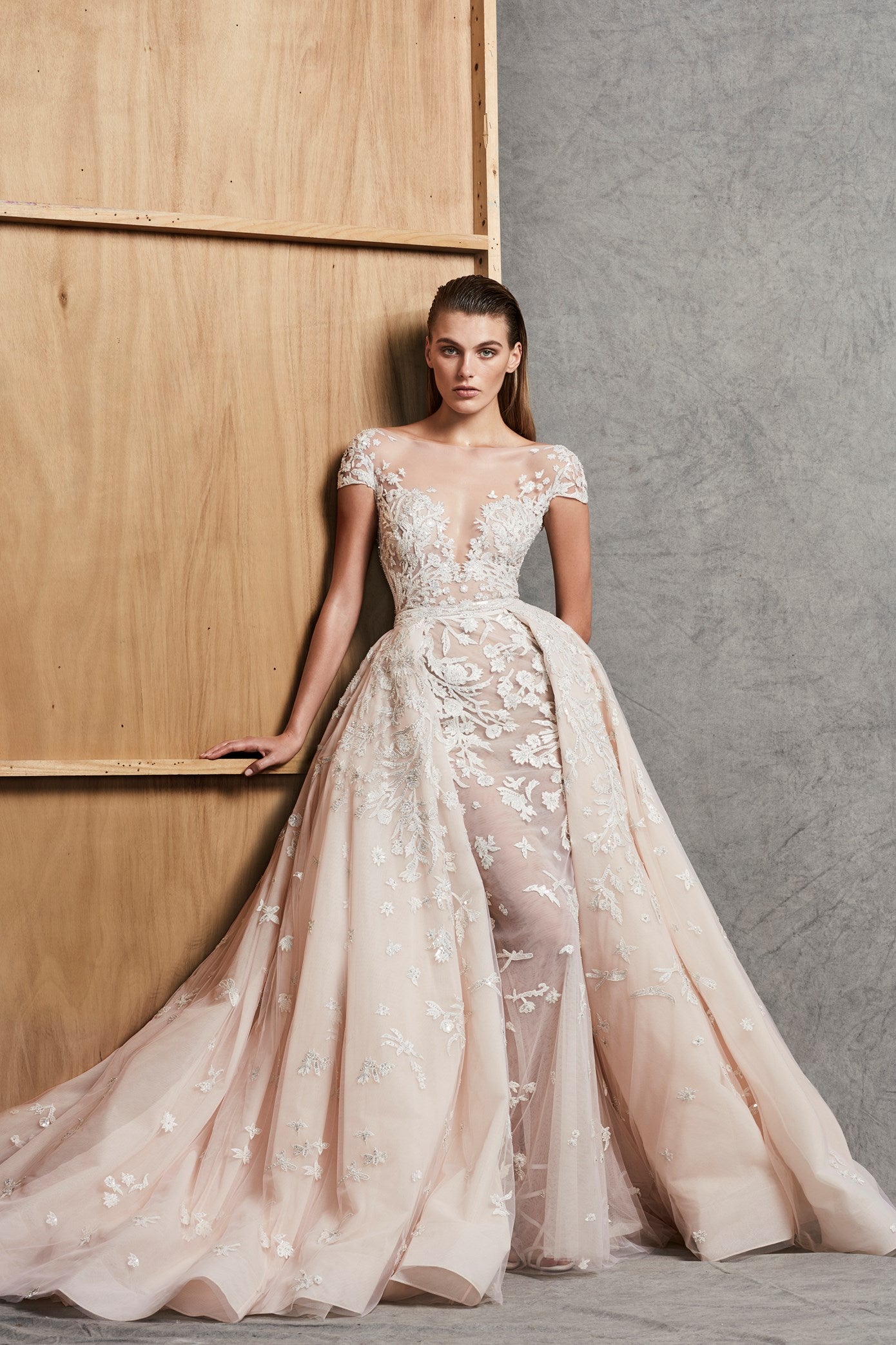 Sweetheart Neck Off the Shoulder Ball Gown  With Detachable  