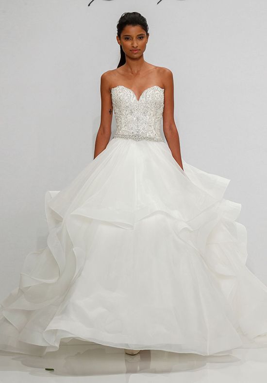 Beaded Bodice Sweetheart  Neckline Ball Gown  Wedding  Dress  