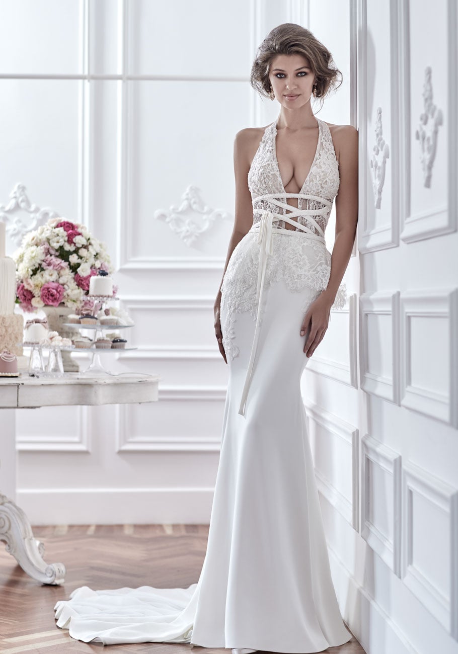 Silk Skirt Wedding Dress | Kleinfeld Bridal
