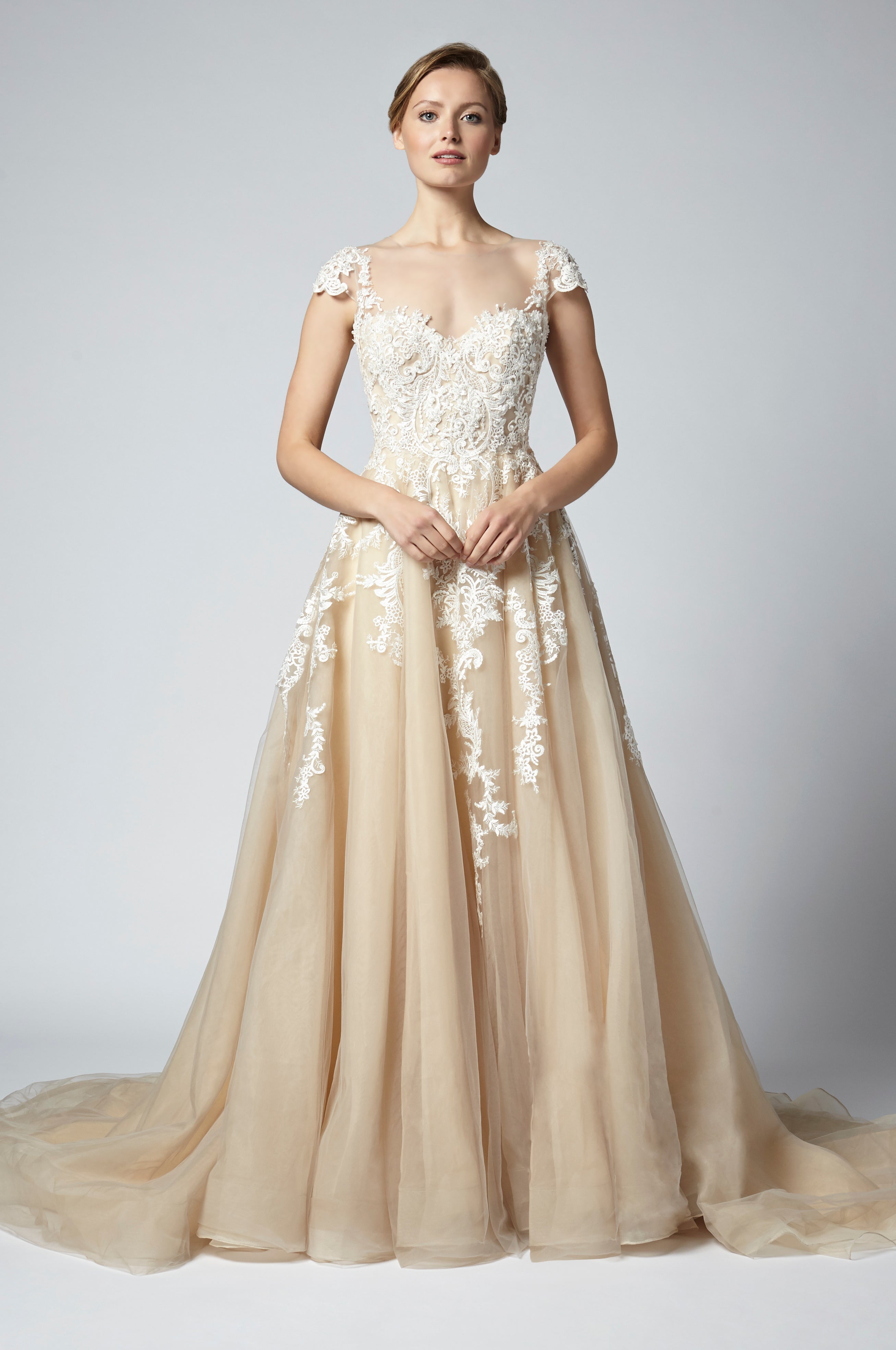 ivory wedding dresses