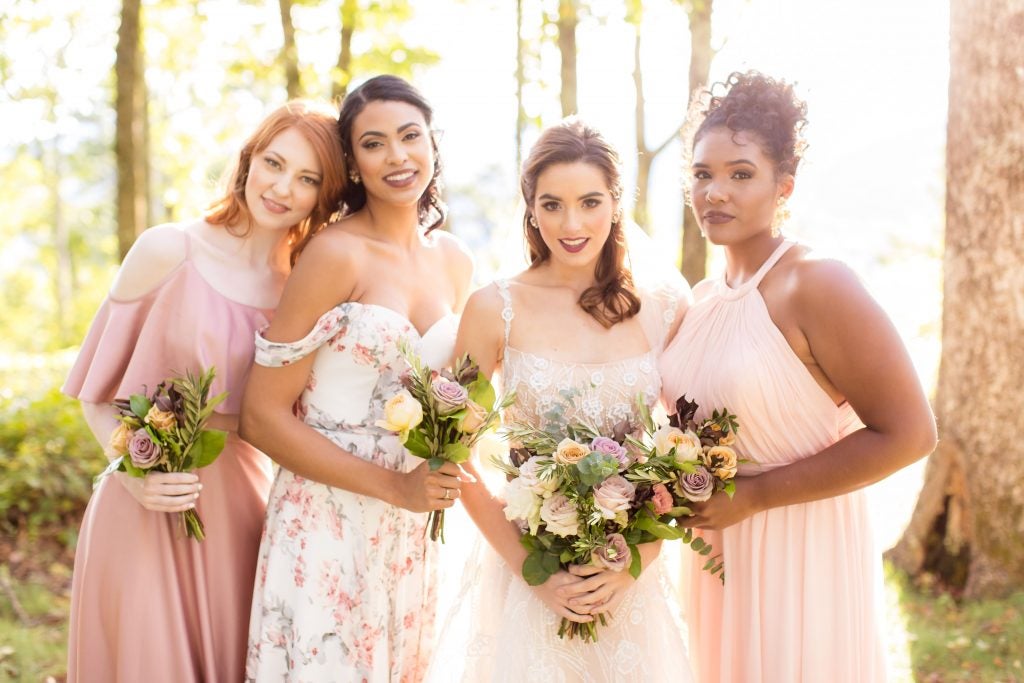 Kleinfeld & Kleinfeld Bridal Party Lonesome Valley Photoshoot—Brian Leahy Photo