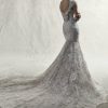 Fully Lace Cap Sleeve V-neck Fit And Flare Wedding Dress by Sottero and Midgley - Image 2