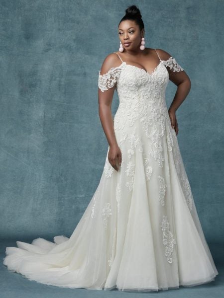 Top Cold Shoulder Wedding Dress in the world Don t miss out 