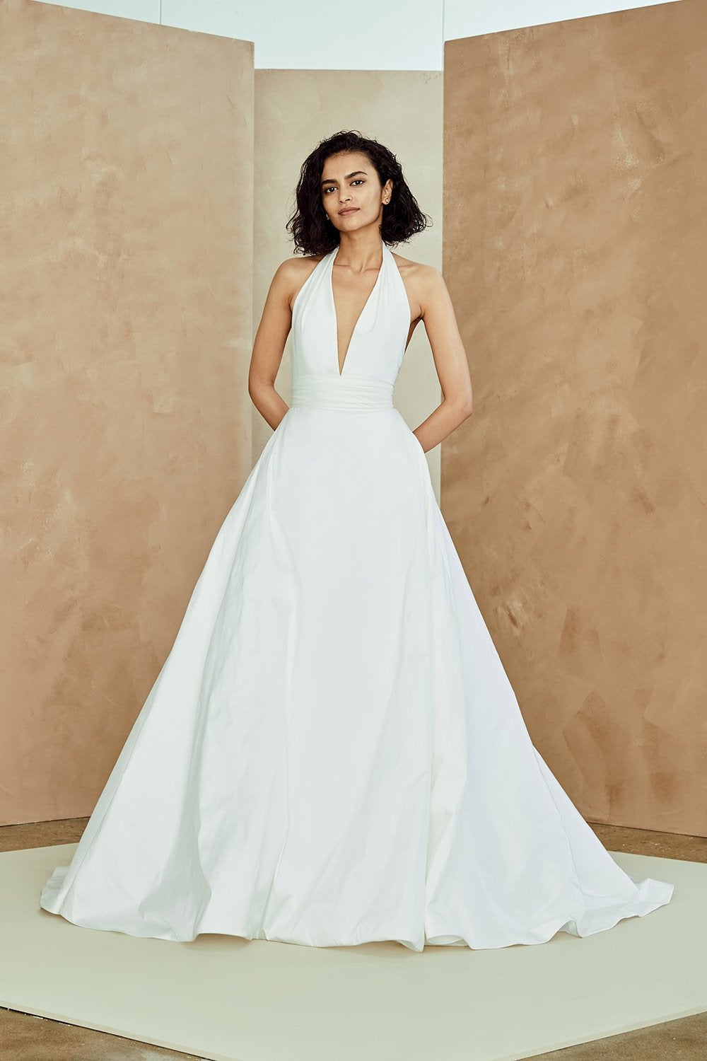 halter neck wedding dress 2019