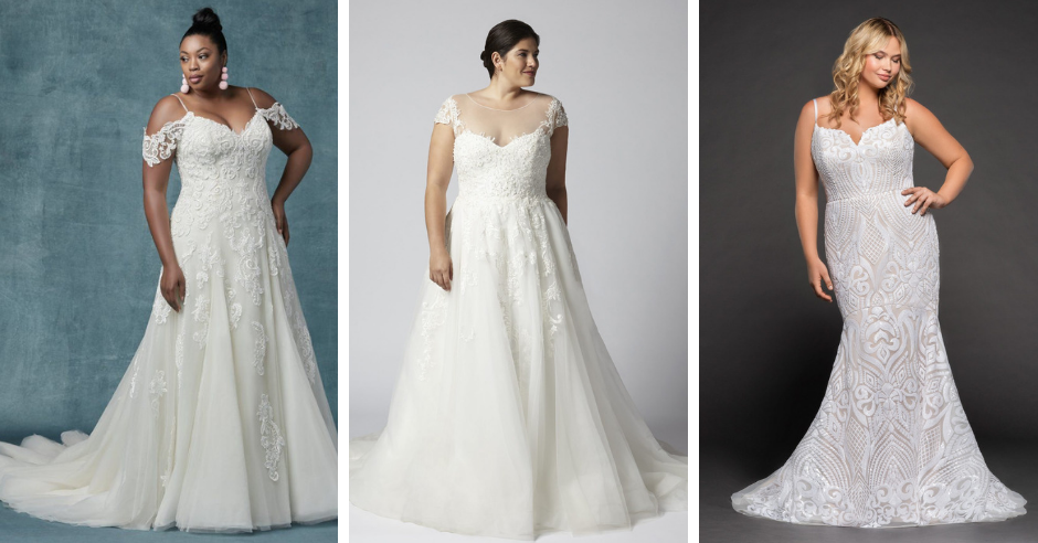 8 Plus Size Wedding Dresses You'll Absolutely Swoon Over