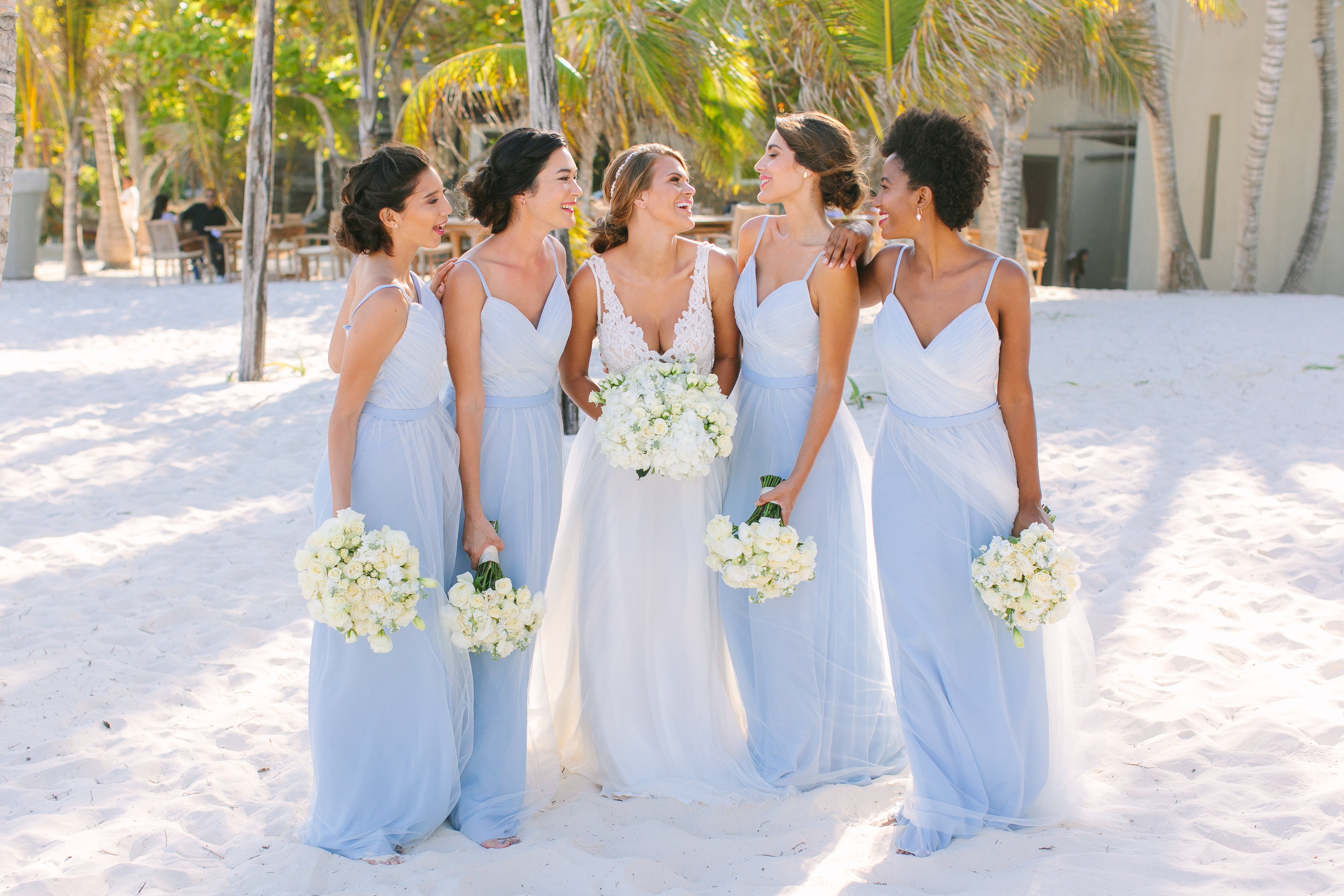 kleinfeld beach wedding dresses