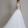 Detachable Overskirt With Lace Applique by Love by Pnina Tornai - Image 2