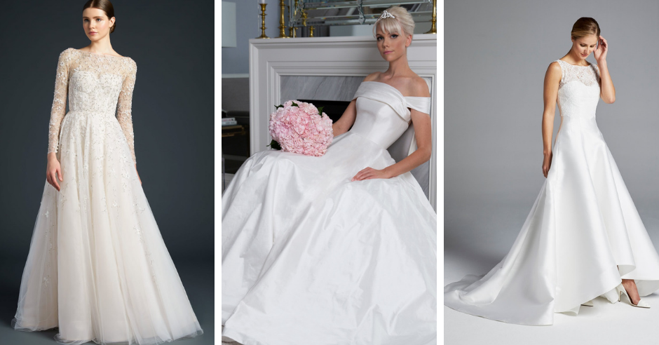 wedding dresses for fuller figures with sleeves