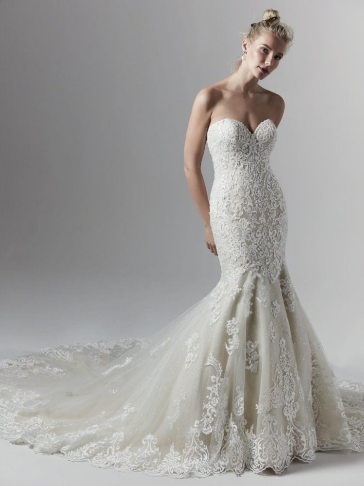 strapless wedding dresses 2019