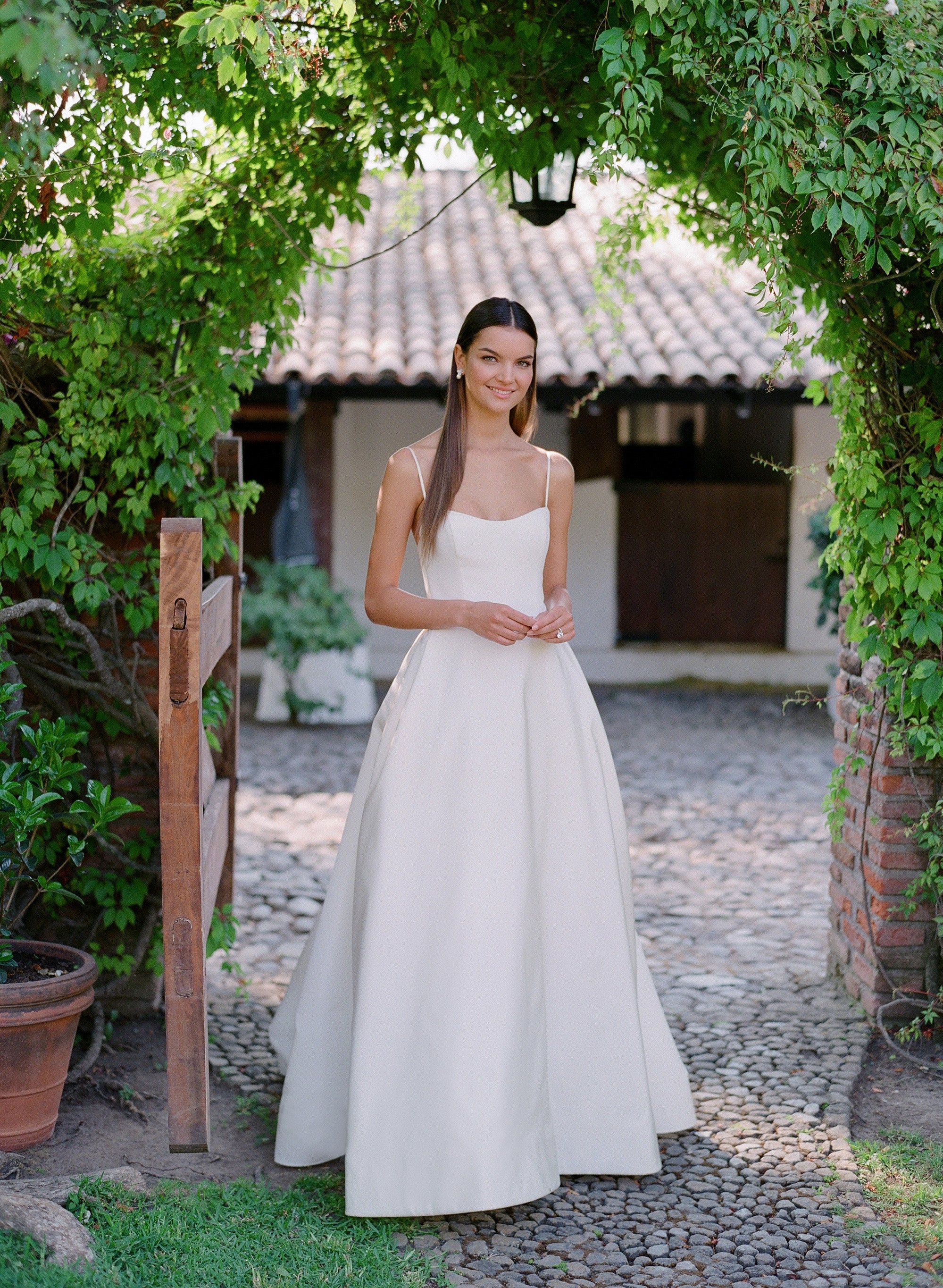 #KleinfeldEditorial We took our newest wedding dresses, bridesmaids dresses and flower girl dresses from Kleinfeld Bridal and Kleinfeld Bridal Party down to the Hacienda San Antonio in Colima Mexico for a stunning editorial photoshoot—here is all the destination wedding venue inspiration you need!