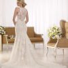 Sleeveless lace halter neckline wedding dress by Essense of Australia - Image 2