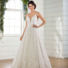 V-neck tulle ball gown wedding dress by Essense of Australia - Image 1