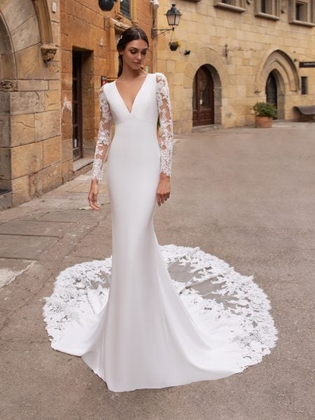 simple elegant long gown