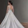 V-Neck Sleeveless Ballgown Wedding Dress With Beaded Lace Bodice by Martina Liana - Image 2