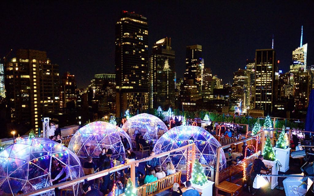 Travel and Leisure Igloo Rooftop Bar