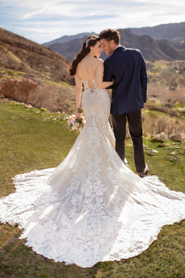 Strapless Floral Wedding Dreses by Martina Liana - Image 2