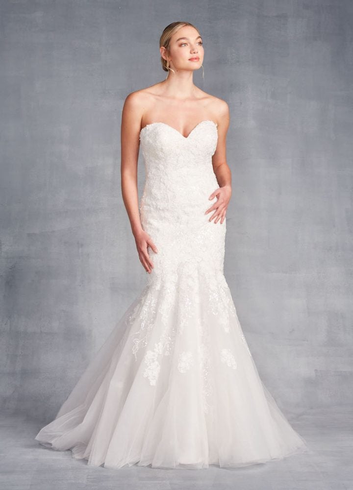 danielle caprese mermaid gown