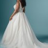 Sleeveless V-neckline Ball Gown Wedding Dress With Beaded Bodice by Maggie Sottero - Image 2