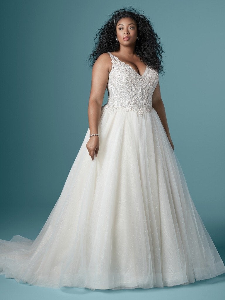 maggie sottero halter neck wedding dress