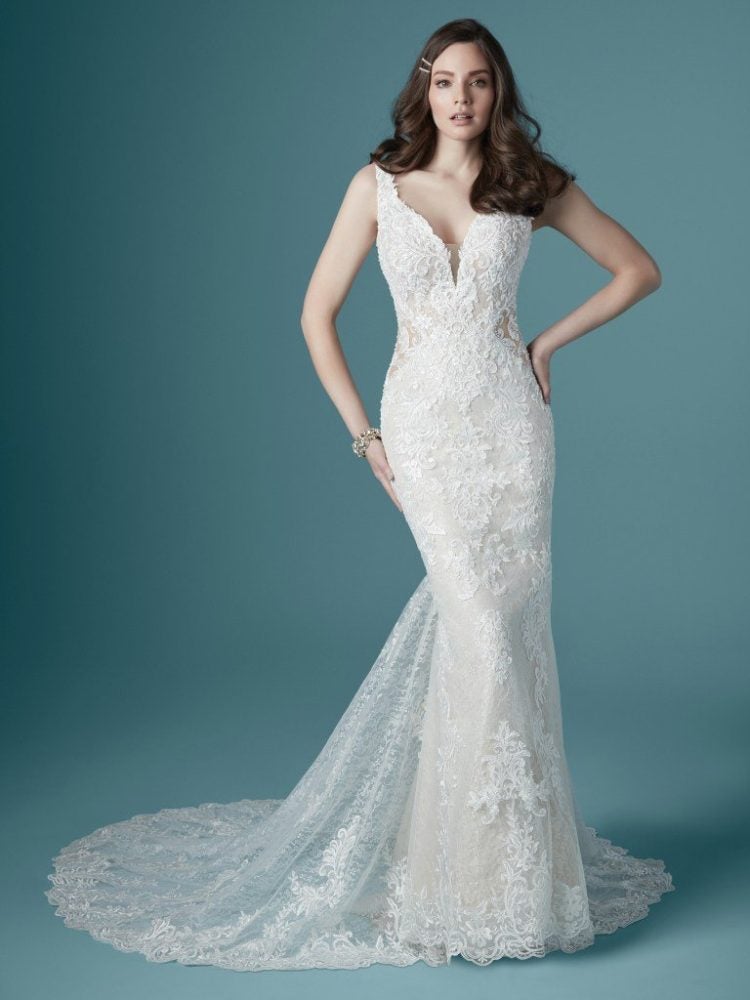 vintage sheath wedding dresses