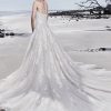 Off The Shoulder Sweetheart Neckline Lace A-line Wedding Dress With Glitter Tulle by Sottero and Midgley - Image 2