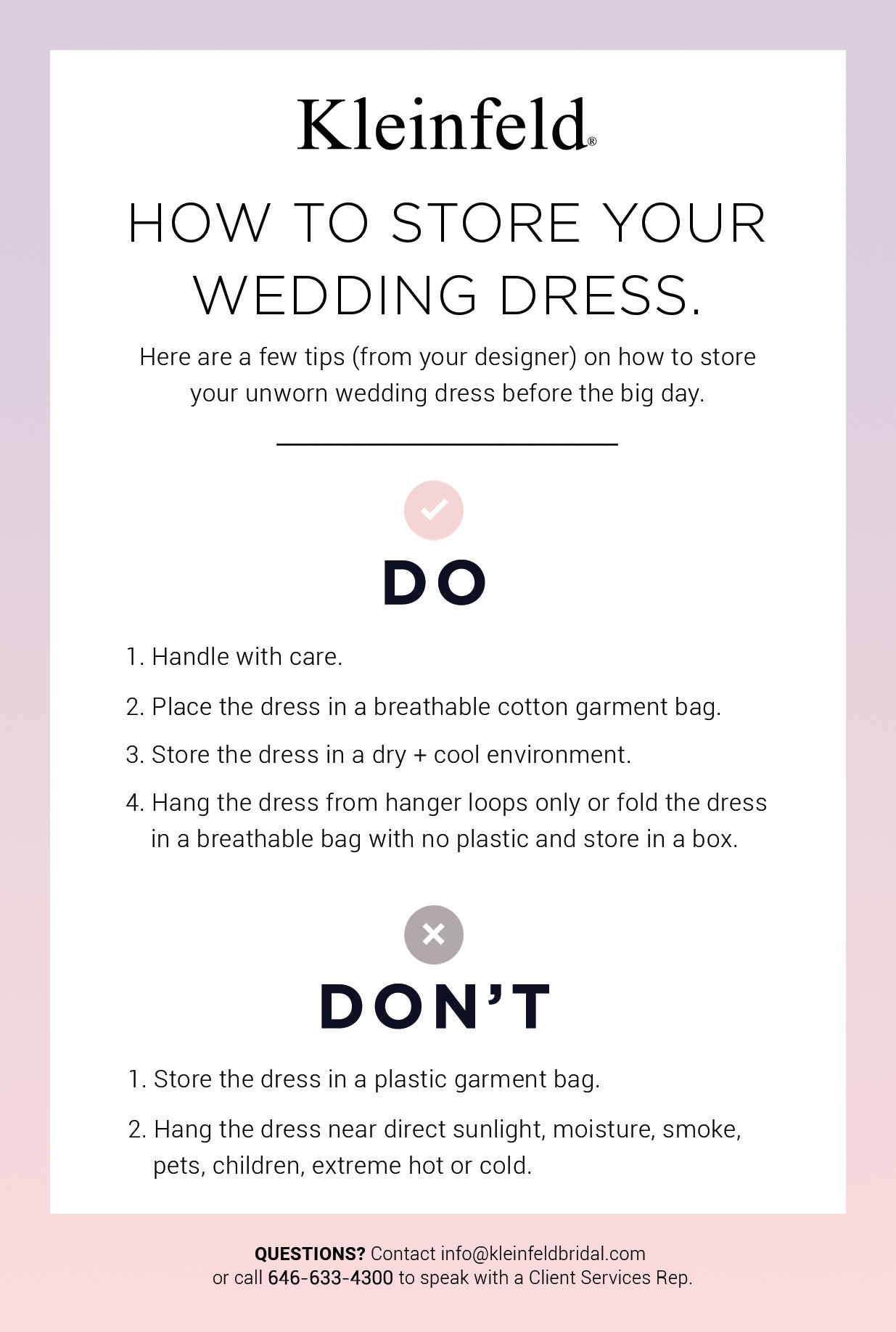 Kleinfeld’s Tips for Brides During Covid | Kleinfeld Bridal