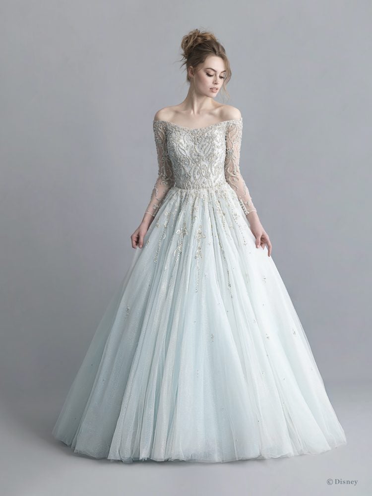 a ball gown