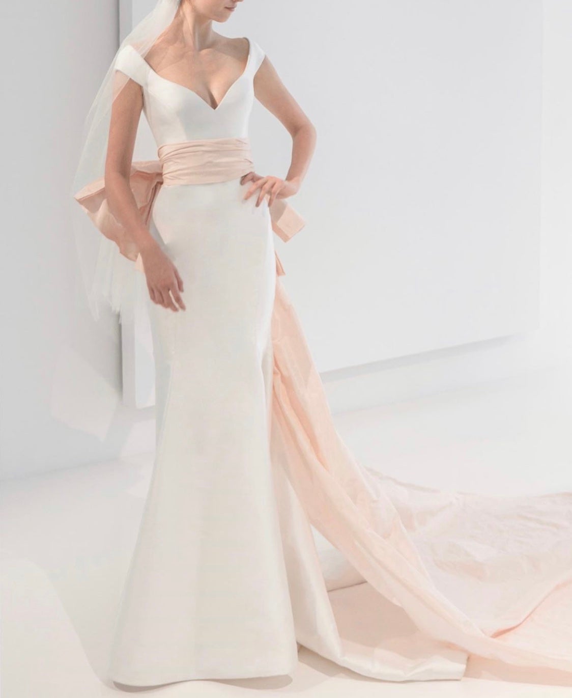 reem acra wedding dress prices