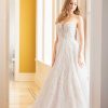 Strapless Sweetheart Neckline Beaded And Embroidered A-line Wedding Dress by Martina Liana Luxe - Image 1