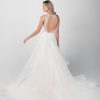 Sleeveless Jewel Neckline With Tiered A-line Skirt by Michelle Roth - Image 2
