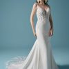 Long Sleeve Mermaid Wedding Dress by Maggie Sottero - Image 1