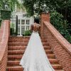 Simple And Casual Wedding Dress With 3d Details by Martina Liana - Image 2