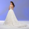 Sleeveless V-neck Lace A-line Wedding Dress by Lazaro - Image 2