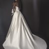 Strapless Mikado A-line Wedding Dress With Bow At Waist by Pnina Tornai - Image 2